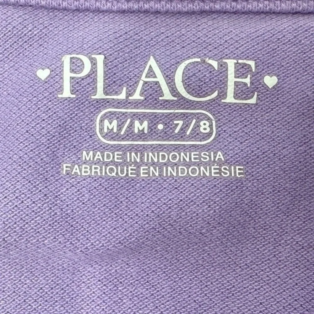The Children's Place Girls Polo Shirts Size M 7/8 Red Purple 2Pack SchoolUniform